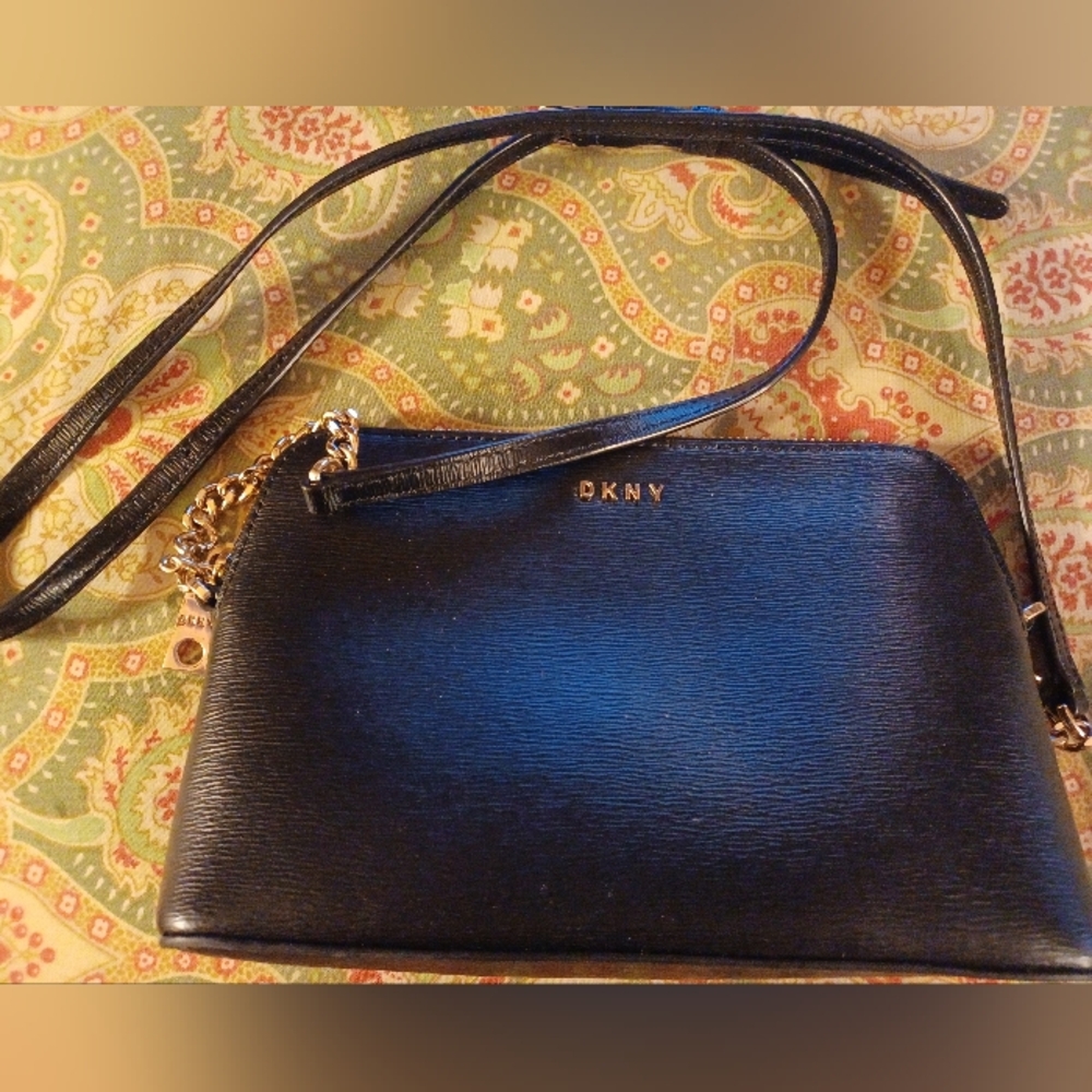DKNY New York Black Shoulder Bag Handbag Purse